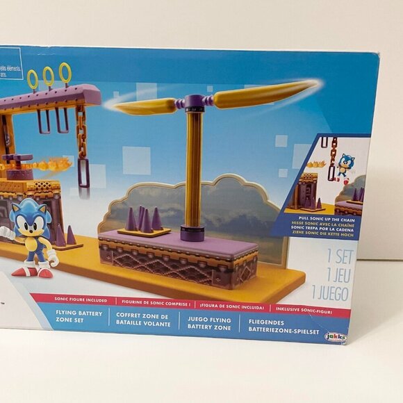 Sonic The Hedgehog Flying Battery Zone Interactive Set with Sonic Figure - Picture 3 of 16